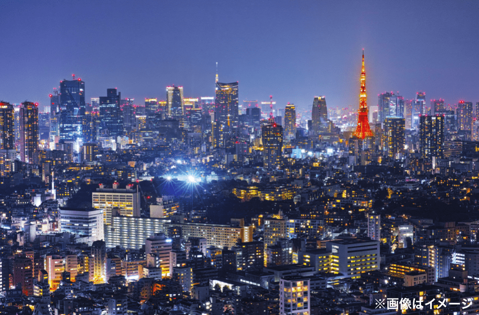 東京タワーの眺望