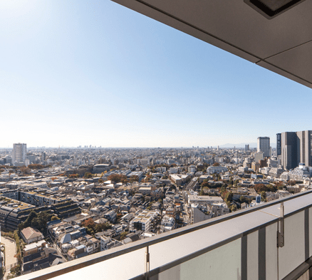 渋谷インフォスタワーハイツの眺望