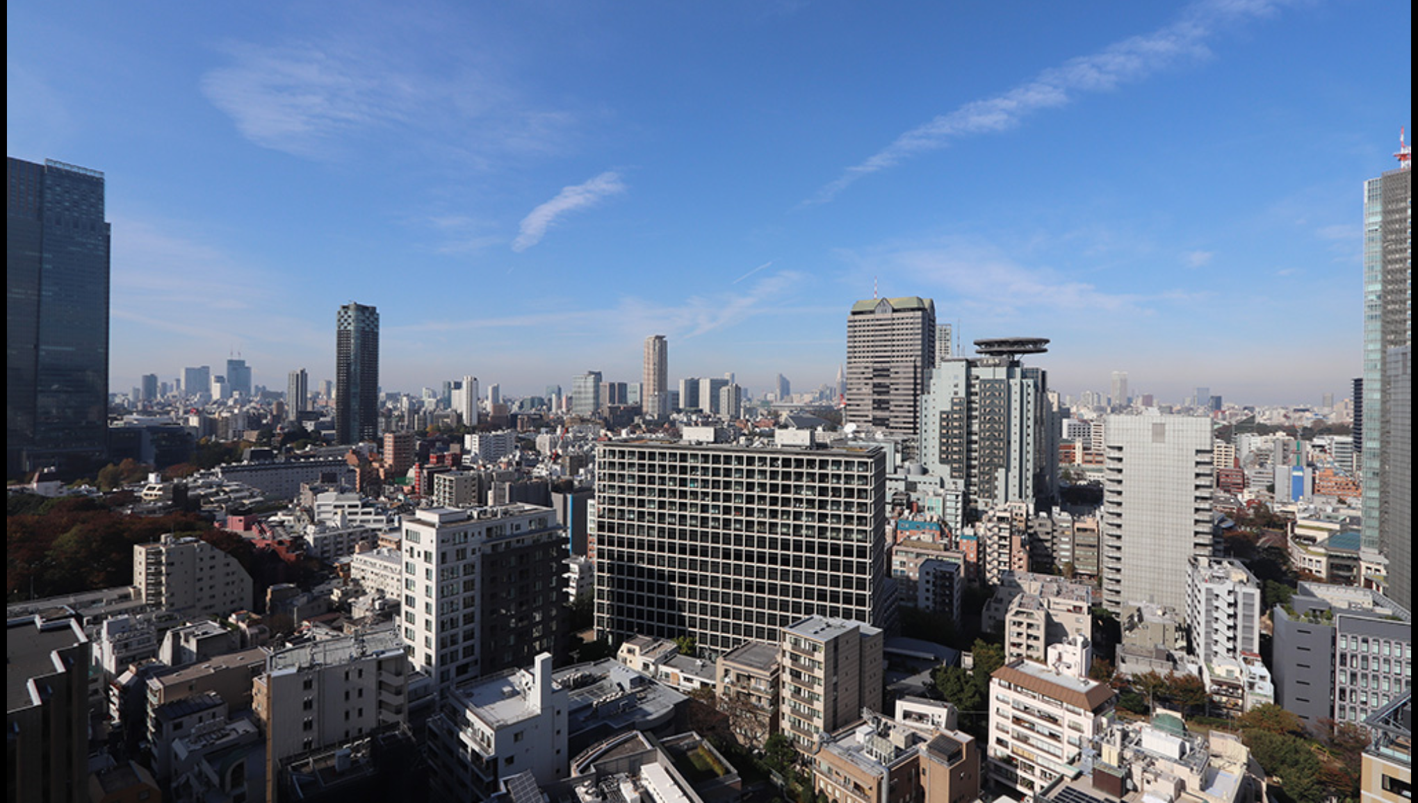 赤坂タワーレジデンスからの眺望