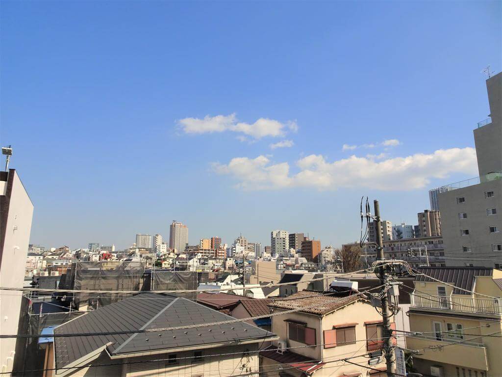 ガーデン東新宿の眺望（1K）