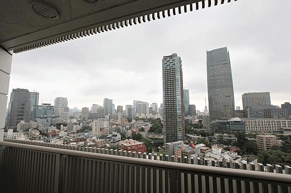 乃木坂パークハウスの眺望