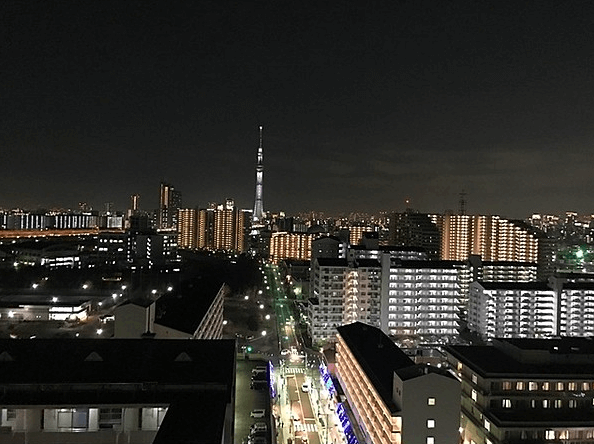 東京フロンティアシティアーバンフォートの眺望
