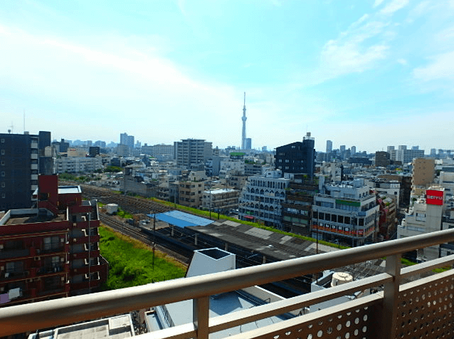 ビューネタワー平井の眺望