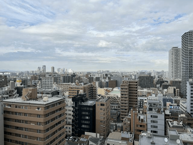 ヴィルクレール川崎タワーの眺望
